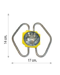 Kelebek Rezistans 1250W 220V 6.5Ø Cr-Ni