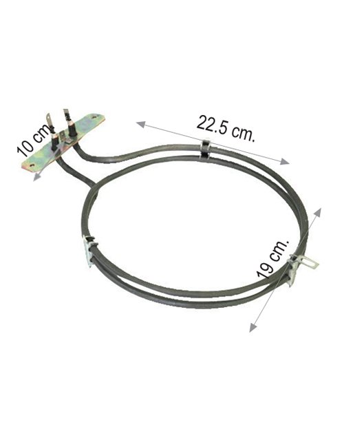 Turbo Fırın Rezistansı 2250W 220V 6.5Ø Cr-Ni