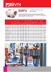 Bahçıvan BMFX Yuvarlak Karma Akışlı Kanal Tipi Fan