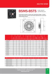 Bahçıvan BSMS-BSTS Kare Sanayi Aspiratörleri