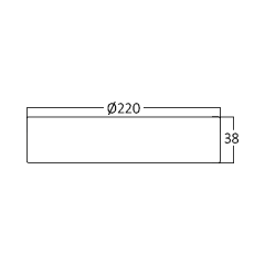 Braytron BP03 Ledli Sıva Üstü Panel