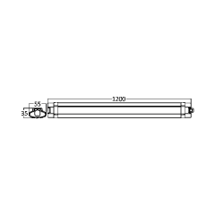 Braytron BT03 Led Etanj 36W 6500K 3200Lm
