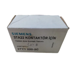 Siemens 3TA22 Kontaktör İçin Yedek Ana Kontak Takımı