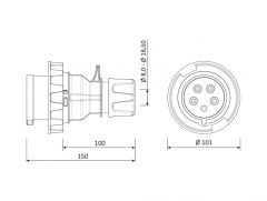Bemis Düz Fiş BC1-3505-7011
