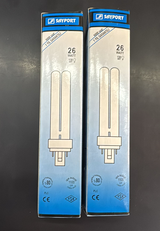 Sayport 26W 2 Pinli PLC Ampul Gün Işığı