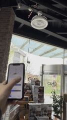 Tavan Vanti̇latörü - Aydınlatmali - 3 Işık Modu - Tuya Smart Telefon Kontrol ve Kumandalı Gi̇zli̇ Kanat