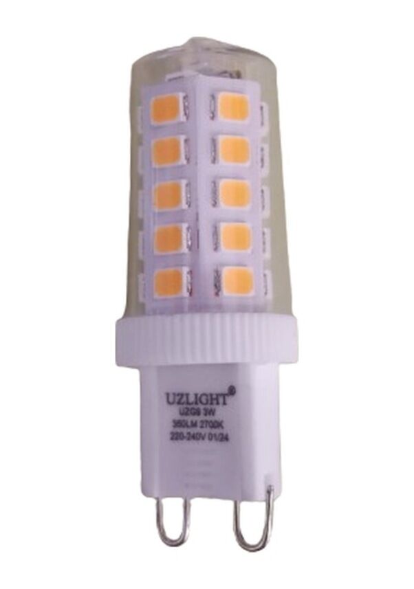 Uzled 3w G9 Led Kapsül Ampul 2700k Sarı Işık Uzlight